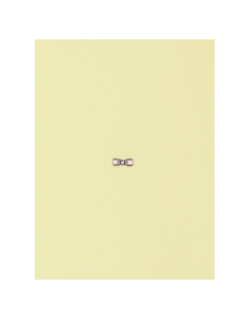 T-shirt à manches courtes en coton pima jaune homme - Eden Park