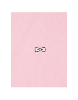 Sweat zippé en coton à coupe droite rose homme - Eden Park