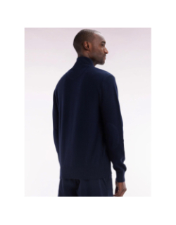 Cardigan en coton effervescent bleu marine homme - Eden Park