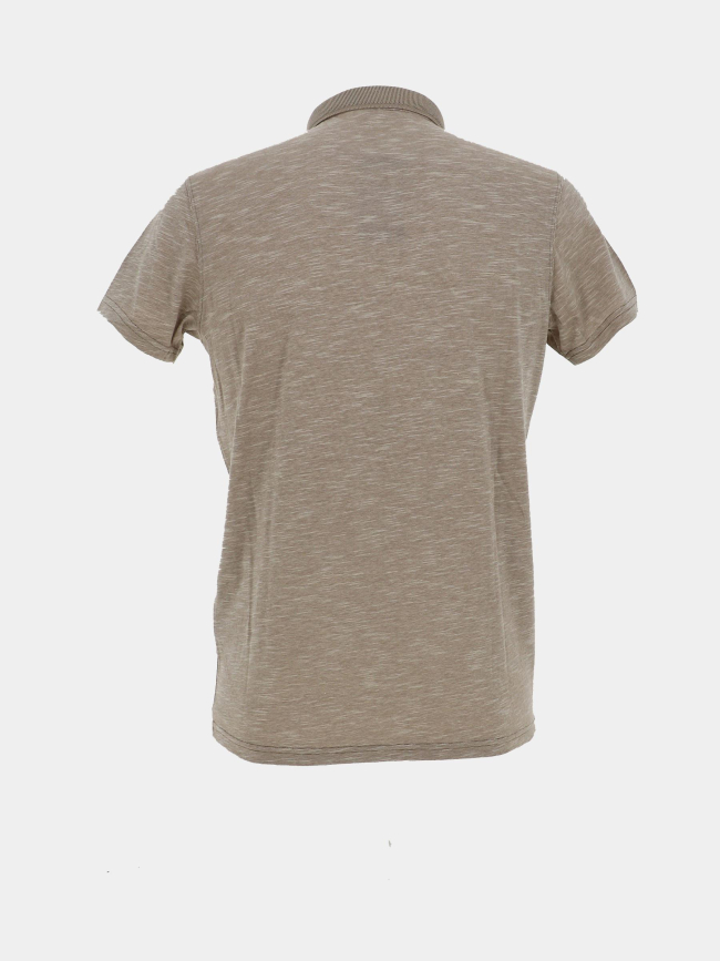 Polo à manches courtes barcok beige homme - Sun Valley