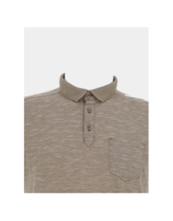 Polo à manches courtes barcok beige homme - Sun Valley