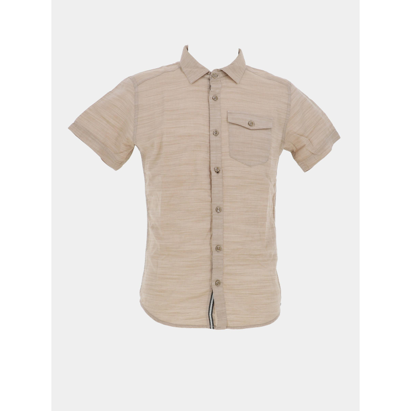 Chemise à manches courtes selkyr beige homme - Sun Valley
