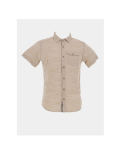 Chemise à manches courtes selkyr beige homme - Sun Valley