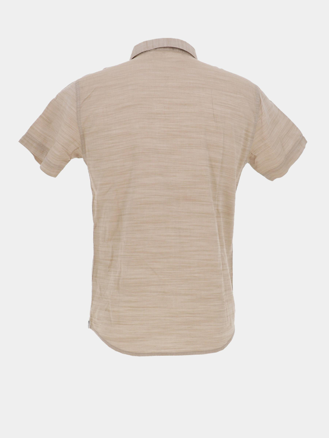 Chemise à manches courtes selkyr beige homme - Sun Valley