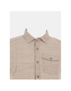 Chemise à manches courtes selkyr beige homme - Sun Valley