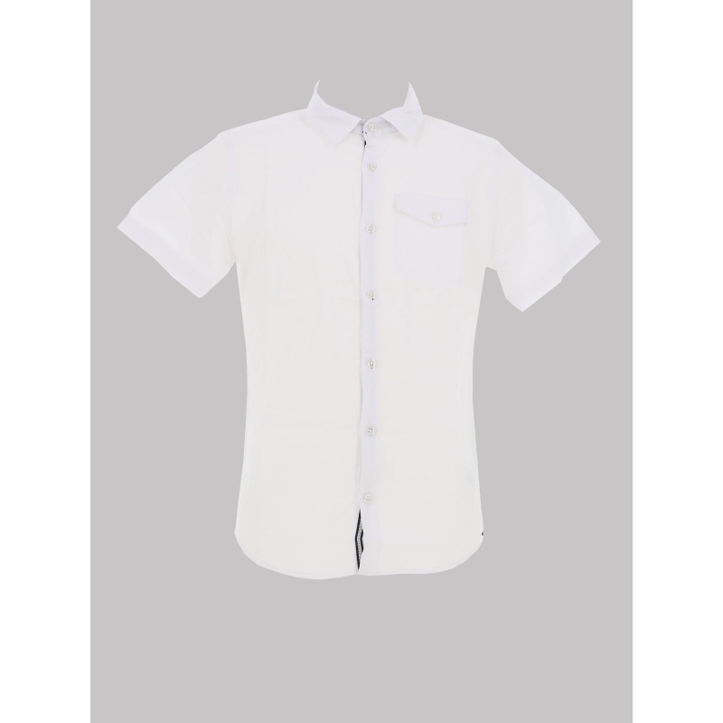 Chemise à manches courtes selkyr blanc homme - Sun Valley