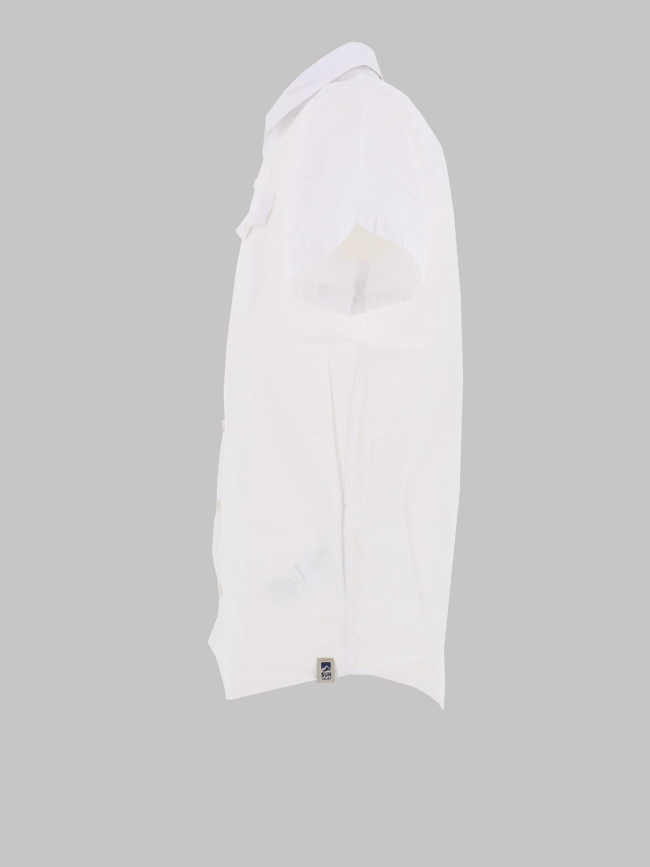 Chemise à manches courtes selkyr blanc homme - Sun Valley