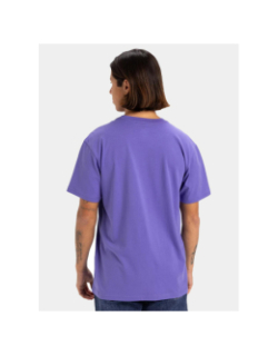 T-shirt à manches courtes fineline violet homme - Quiksilver