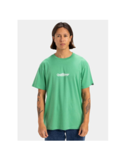 T-shirt à manches courtes fineline vert homme - Quiksilver