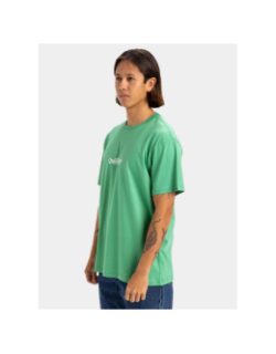 T-shirt à manches courtes fineline vert homme - Quiksilver