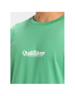 T-shirt à manches courtes fineline vert homme - Quiksilver