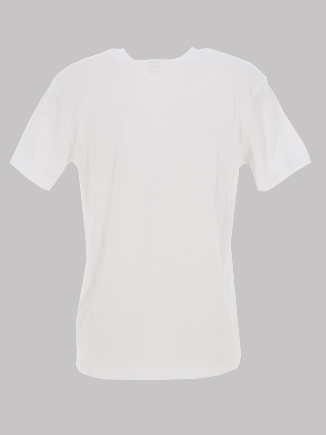 T-shirt à manches courtes fineline blanc homme - Quiksilver