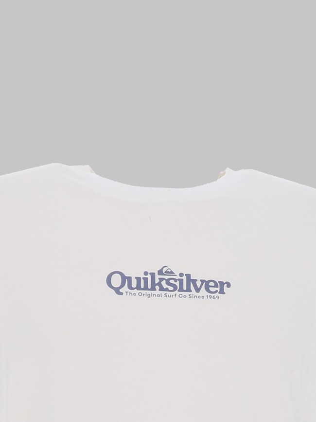 T-shirt à manches courtes fineline blanc homme - Quiksilver