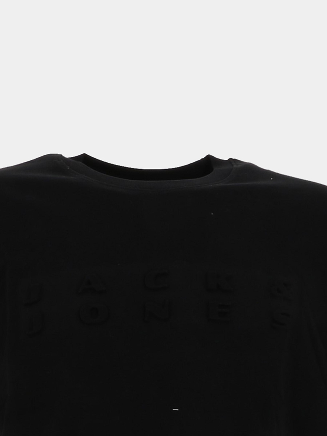 T-shirt logo relief pacer noir homme - Jack & Jones