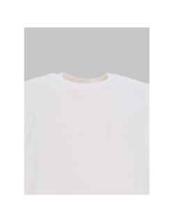 T-shirt logo relief pacer blanc homme - Jack & Jones