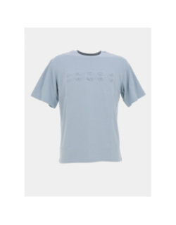 T-shirt logo relief pacer bleu homme - Jack & Jones