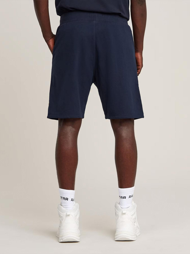 Short molleton nifous bleu nuit homme - G Star