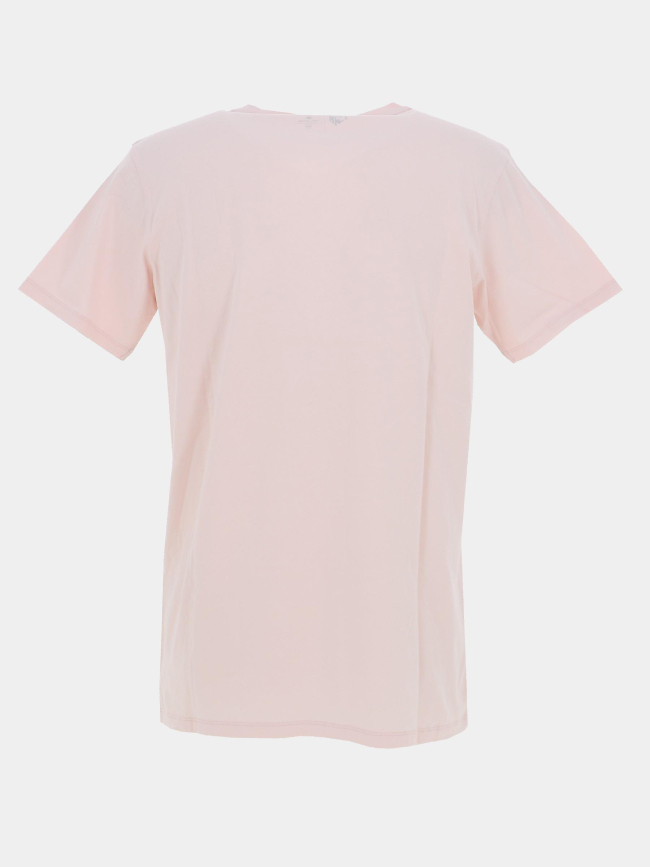 T-shirt à manches courtes patch jeep rose homme - Pullin
