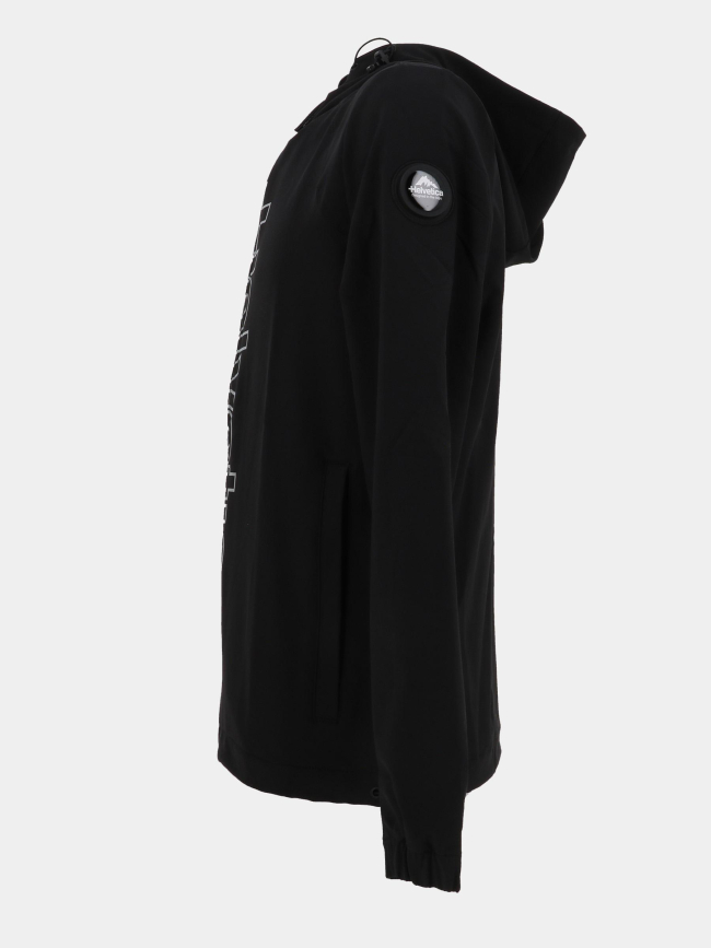 Veste à capuche bahia noir homme - Helvetica