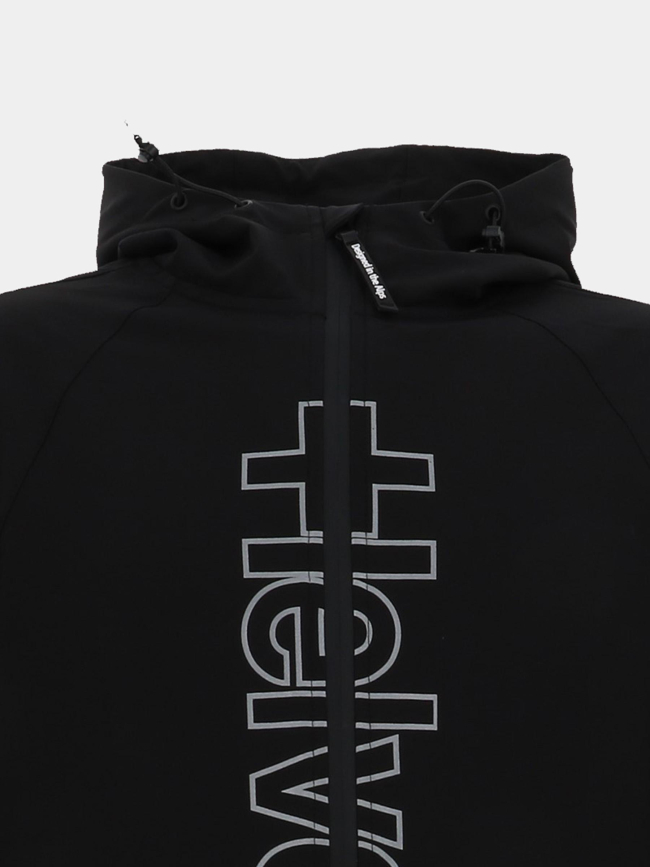 Veste à capuche bahia noir homme - Helvetica