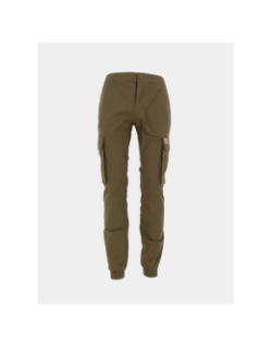 Pantalon cargo skinny en ripstop kaki homme - Calvin Klein Jeans