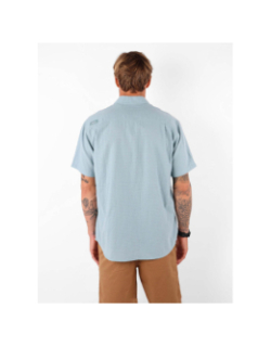 Chemise à manche courtes et rayures lines bleu homme - Oxbow