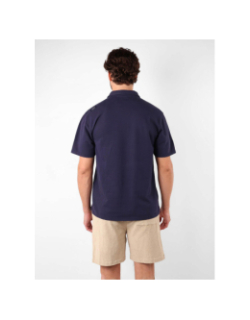 Polo à manches courtes sandbar bleu marine homme - Oxbow