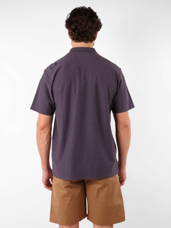 Polo à manches courtes geo gris homme - Oxbow