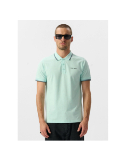 Polo à manches courtes pasian 2 turquoise vert - Teddy Smith