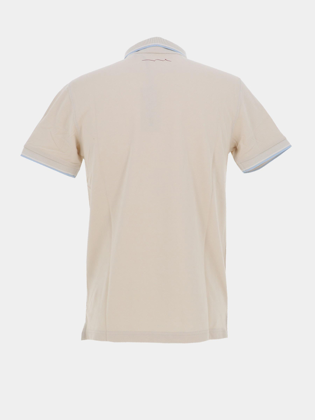 Polo à manches courtes pasian 2 beige homme - Teddy Smith