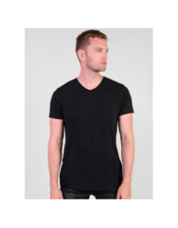 T-shirt à manches courtes gribs noir homme - Le Temps Des Cerises