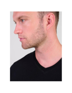 T-shirt à manches courtes gribs noir homme - Le Temps Des Cerises