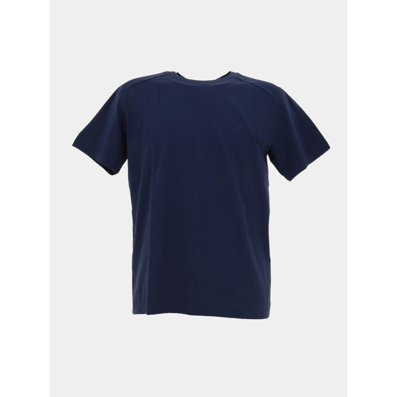 T-shirt pedro uni logo relief bleu marine homme - Jott