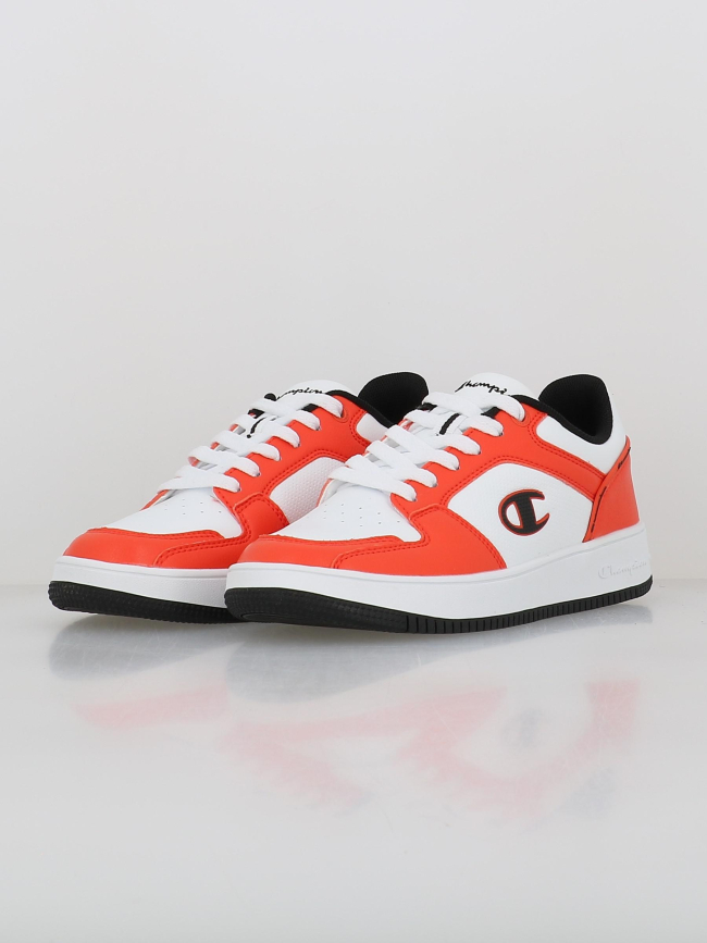 Baskets rebound 2.0 gs blanc orange enfant - Champion