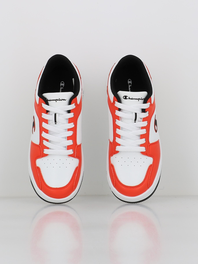 Baskets rebound 2.0 gs blanc orange enfant - Champion