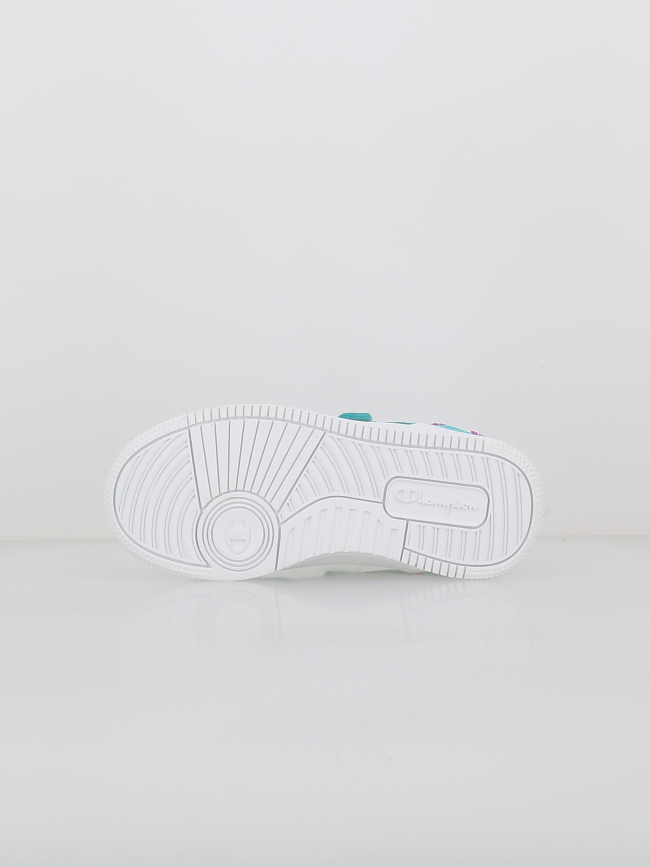 Baskets à scratch rebound 2.0 ps bleu blanc fille - Champion