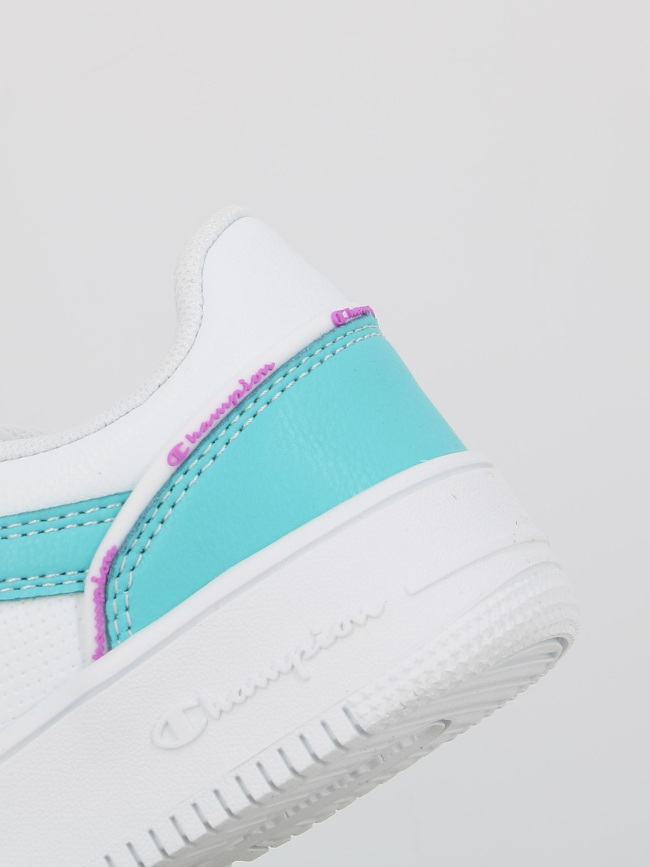 Baskets à scratch rebound 2.0 ps bleu blanc fille - Champion