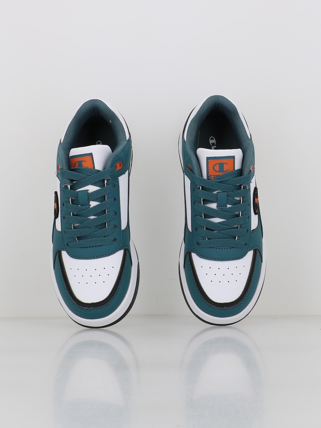 Baskets rebound heritage blanc bleu enfant - Champion