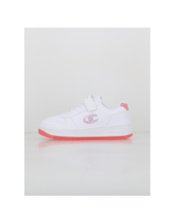 Baskets scratch rebound plateforme strass blanc fille - Champion