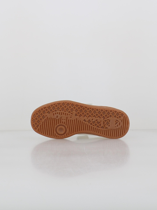 Baskets à scratch prestige mix gs blanc bleu rose fille - Champion