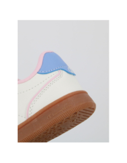 Baskets à scratch prestige mix gs blanc bleu rose fille - Champion