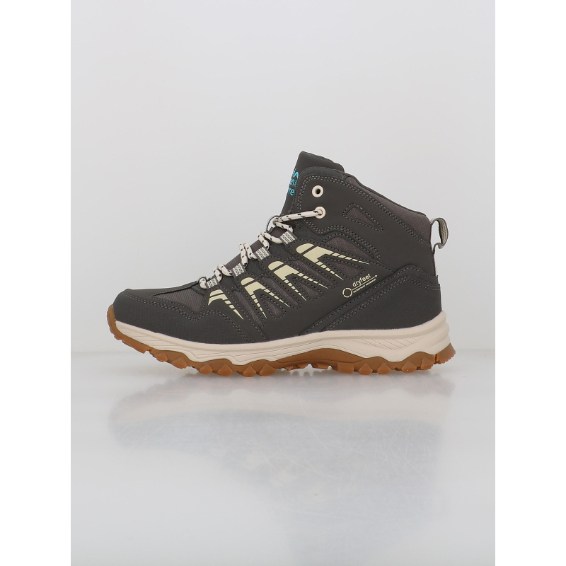 Chaussures de randonnée mid gustavus gris femme - Elementerre