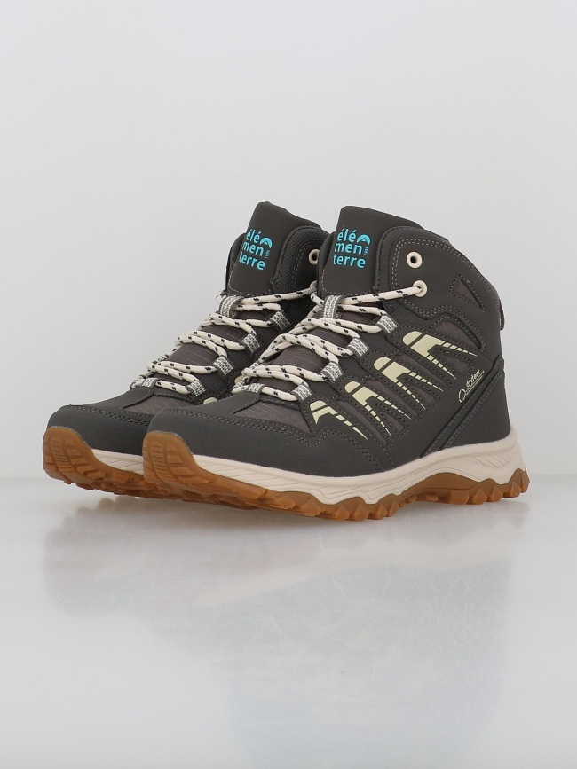 Chaussures de randonnée mid gustavus gris femme - Elementerre