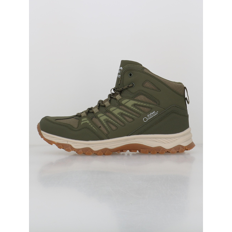Chaussures de randonnée mid gustavus kaki homme - Elementerre