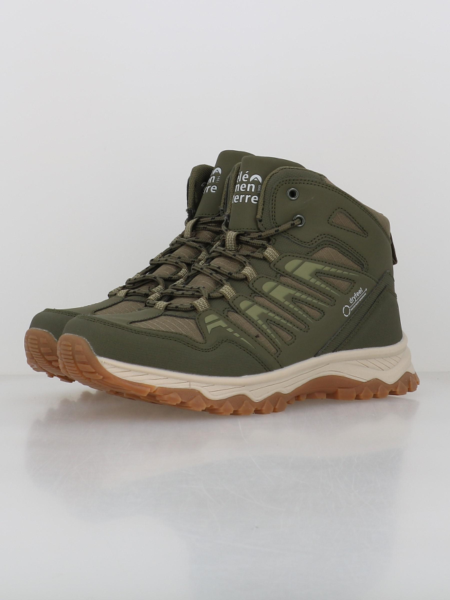 Chaussures de randonnée mid gustavus kaki homme - Elementerre