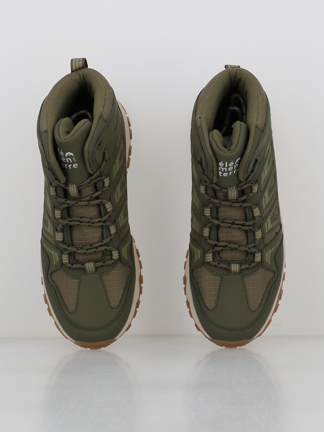 Chaussures de randonnée mid gustavus kaki homme - Elementerre