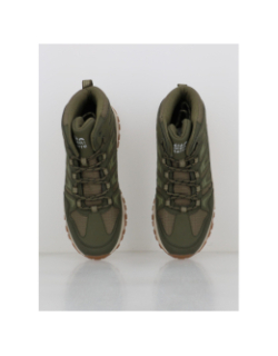 Chaussures de randonnée mid gustavus kaki homme - Elementerre