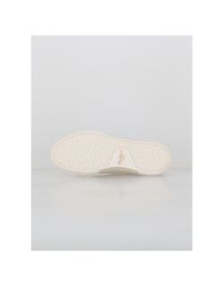 Baskets en toile rayées brady party doré femme - Pepe Jeans