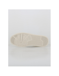 Baskets en cuir court details beige homme - Tommy Hilfiger