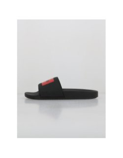 Claquettes time in slid noir homme - Hugo